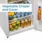 Danby 7.4 Cu. Ft. Freestanding Top Freezer Refrigerator in White, , large