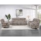 Steve Silver Abilene Manual Reclining Sofa with Drop-Down Console in Tan, , large