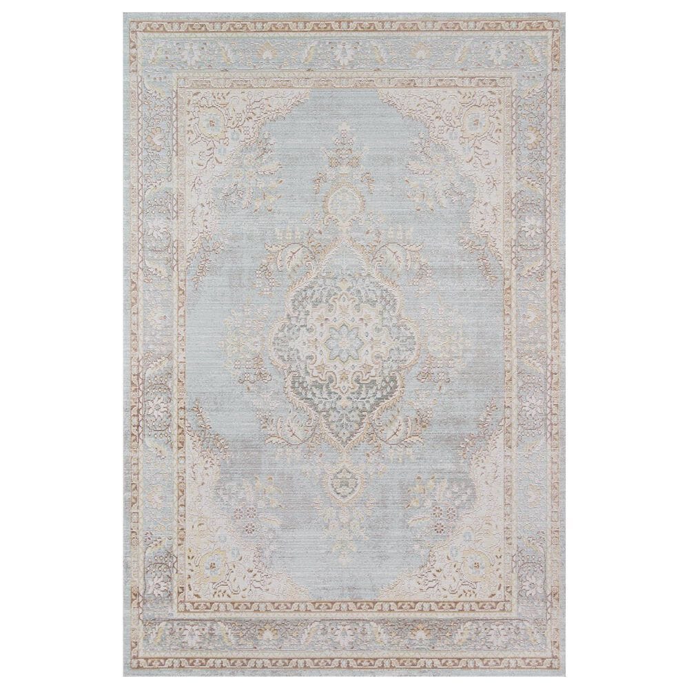 Momeni Isabella ISA-1 5"3" x 7"3" Blue Area Rug, , large