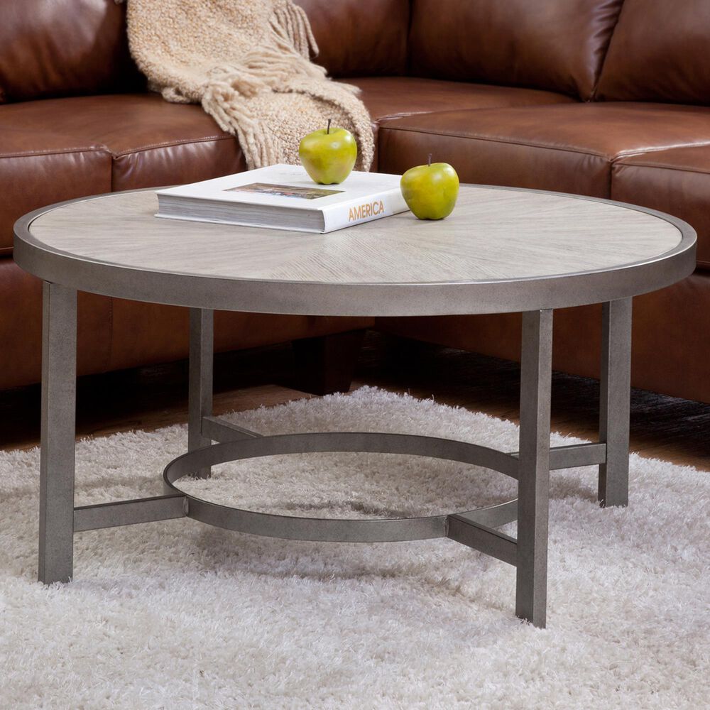 Martin Svensson Home Corfu Cocktail Table in White Washed Oak, , large