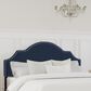 The Monday Company Cynthia Upholstered Headboard in Navy, , large