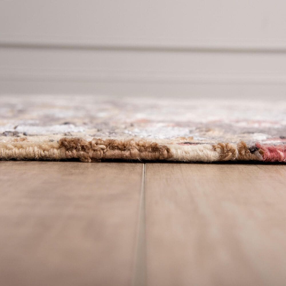 RIZZY Evolution Rust, Brown, Silver, Beige and Ivory 10&#39; x 14&#39; Area Rug, , large