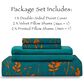5-Piece King Velvet Duvet Set in Bramble Teal, , large