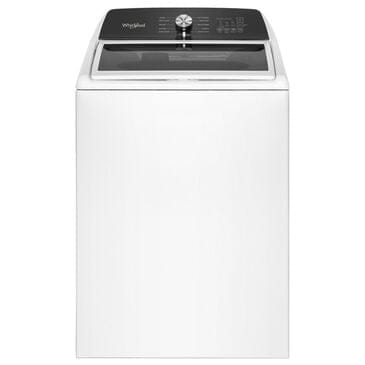 Whirlpool 4.6 Cu. Ft. Top Load Impeller Washer with Built-In Faucet in White, , large