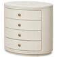 Four Hands Amelia 4-Drawer Nightstand in Ivory Painted, , large