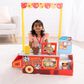 Melissa & Doug Disney Snacks and Popcorn Wooden Food Counter in Multicolor, , large