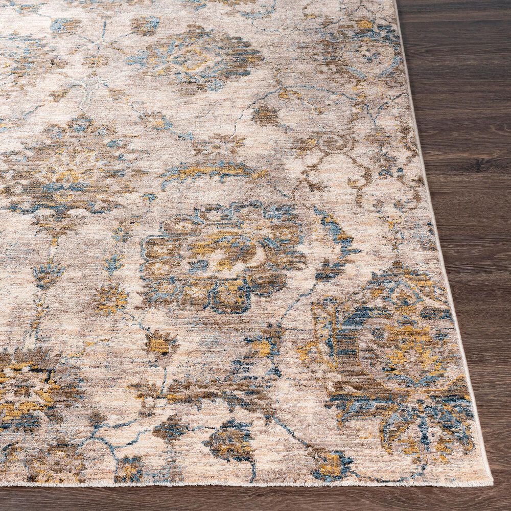 Surya Mirabel 10&#39; x 14&#39; Teal, Aqua, Mustard, Brown, Taupe and Beige Area Rug, , large