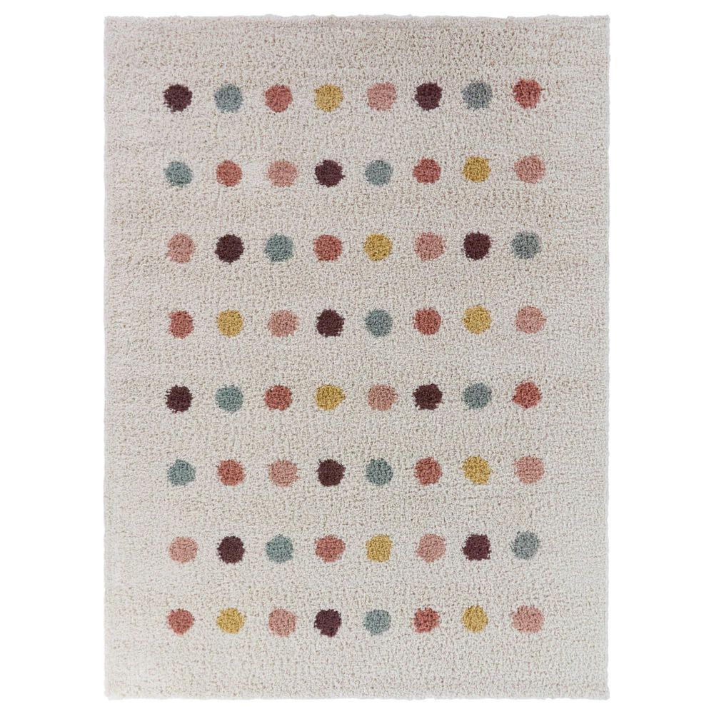 Balta Rugs Stella Janel Cream and Multicolor 5"3" x 7" Kids Area Rug, , large