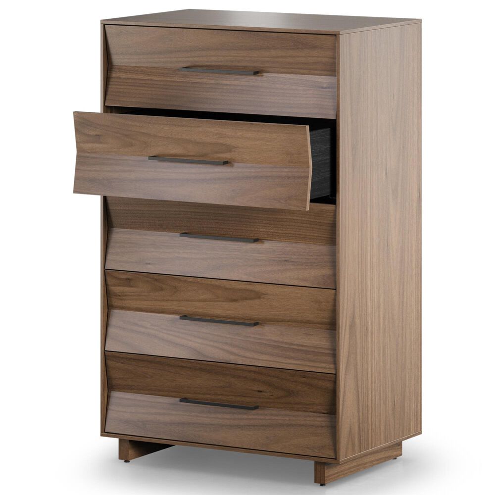 BDI Kava 4-Piece Queen Bedroom Set in Natural Walnut, , large