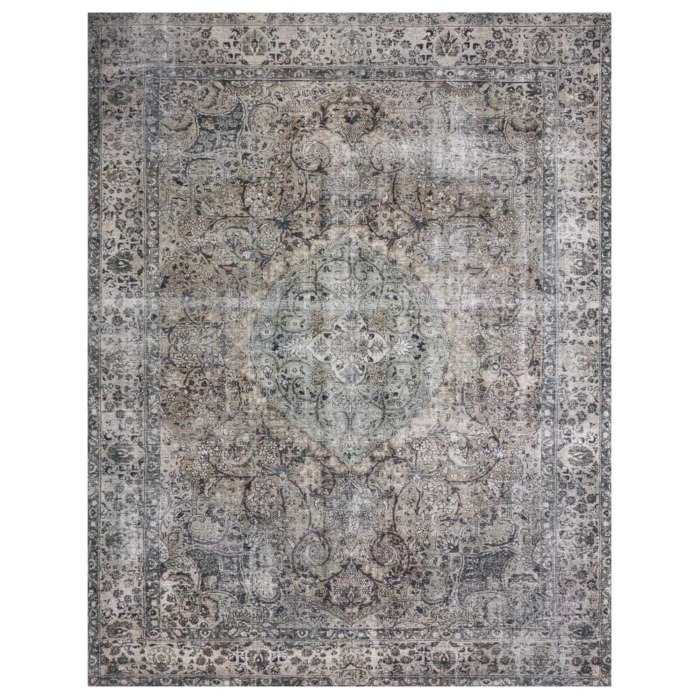 Loloi II Layla LAY-06 7"6" x 9"6" Taupe and Stone Area Rug, , large