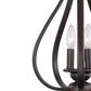 Vaxcel Monrovia 3-Light Pendant in Royal Bronze, , large