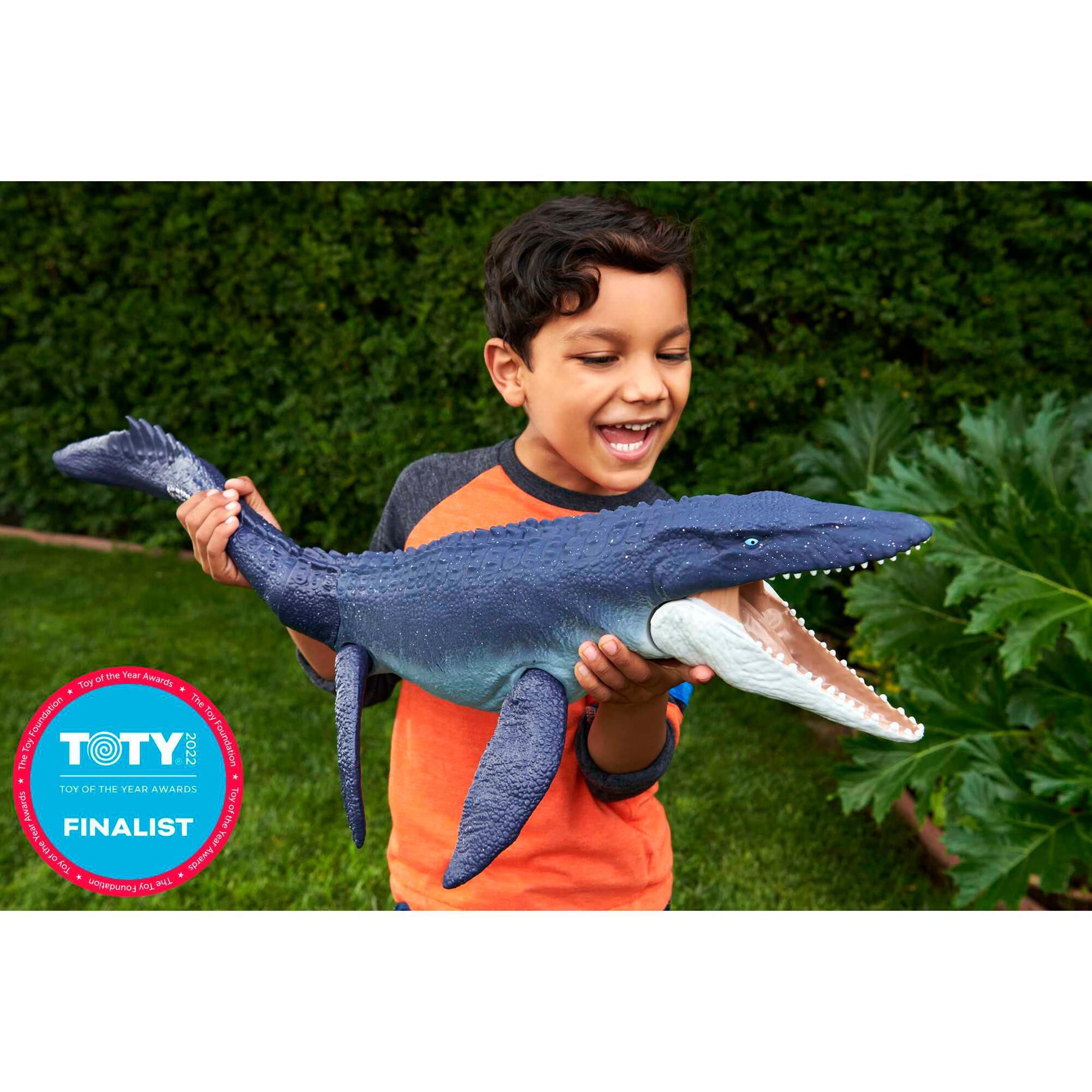 Baby top mosasaurus toy