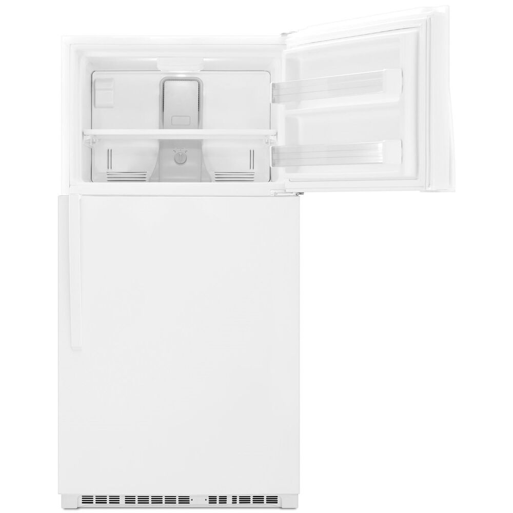 Whirlpool 21 Cu. Ft. 33" Wide Top Freezer Refrigerator in White, , large
