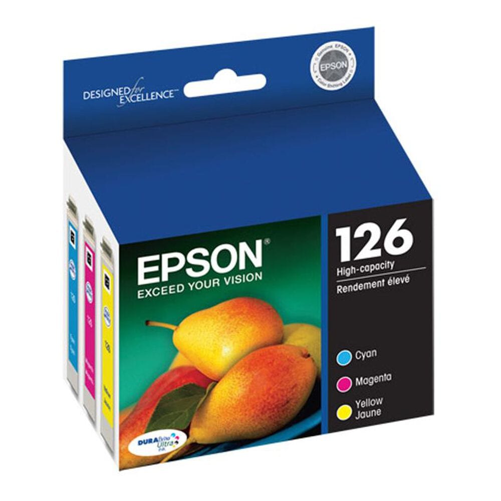 Epson 126 High-Capacity Color Ink Cartridge Multi-Pack, , large