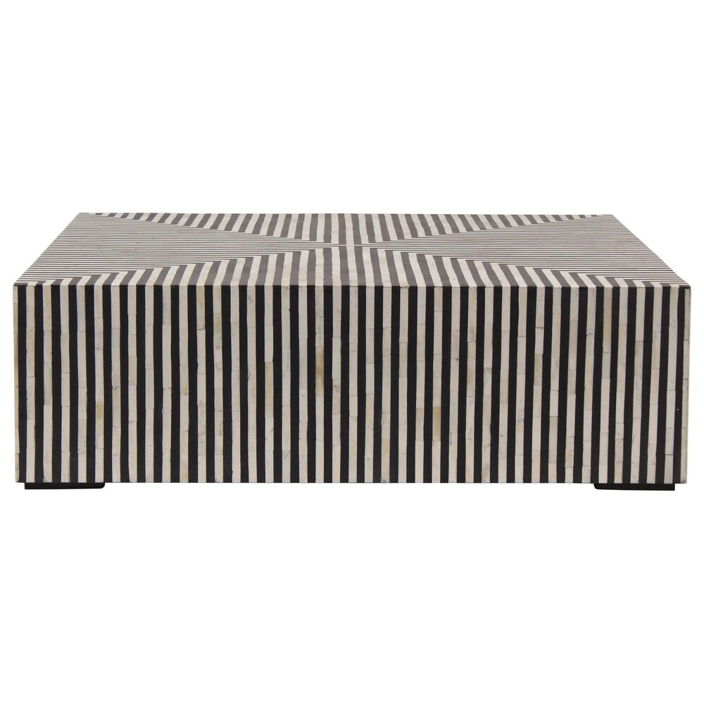 Moe&#39;s Home Collection Terning Coffee Table in White and Black, , large