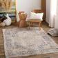 Surya Aspendos 12" x 15" Black, Charcoal, Cream, Dark Blue, Denim, Gray, Light Beige, Mustard, Taupe and Wheat Area Rug, , large