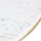 Crestview Collection Athens Cocktail Table in White and Gold, , large