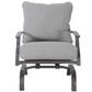 Gathercraft Franklin 5-Piece Firepit Chat Set in Gray, , large