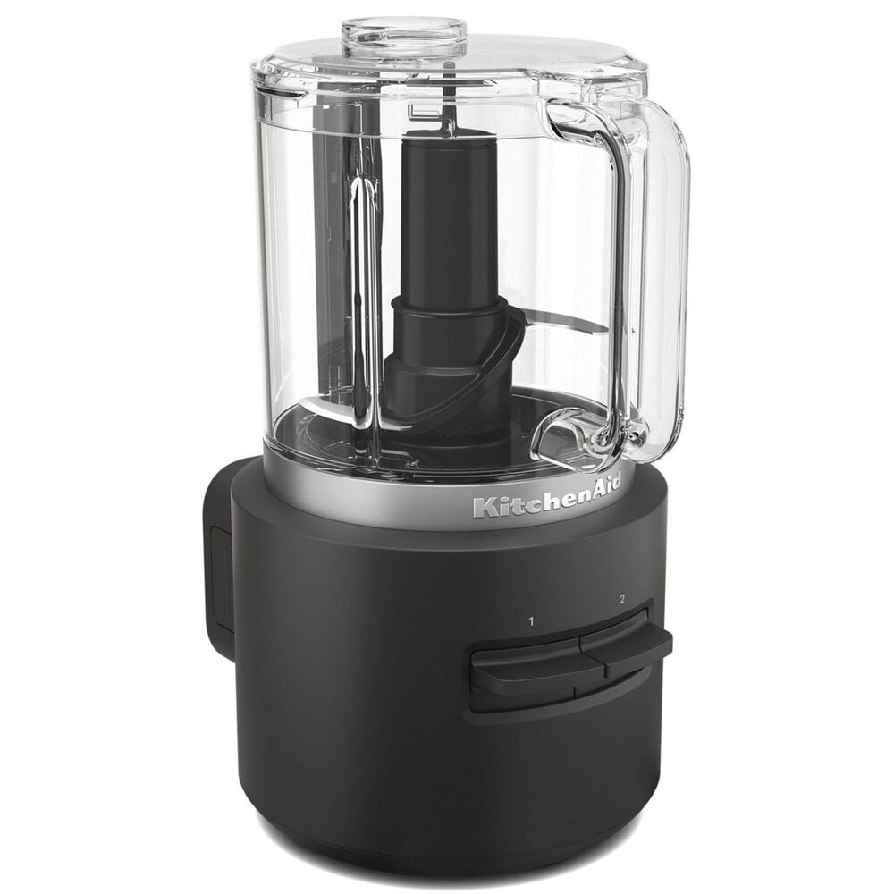 KitchenAid Go Cordless Food Chopper with Battery in Matte Black, , large