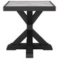 Ashley Beachcroft Square End Table in Black and Light Gray, , large