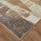 Feizy Clio 9" x 12" Blue and Tan Area Rug, , large