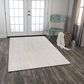RIZZY Cable Oyster 12" x 15" Area Rug, , large