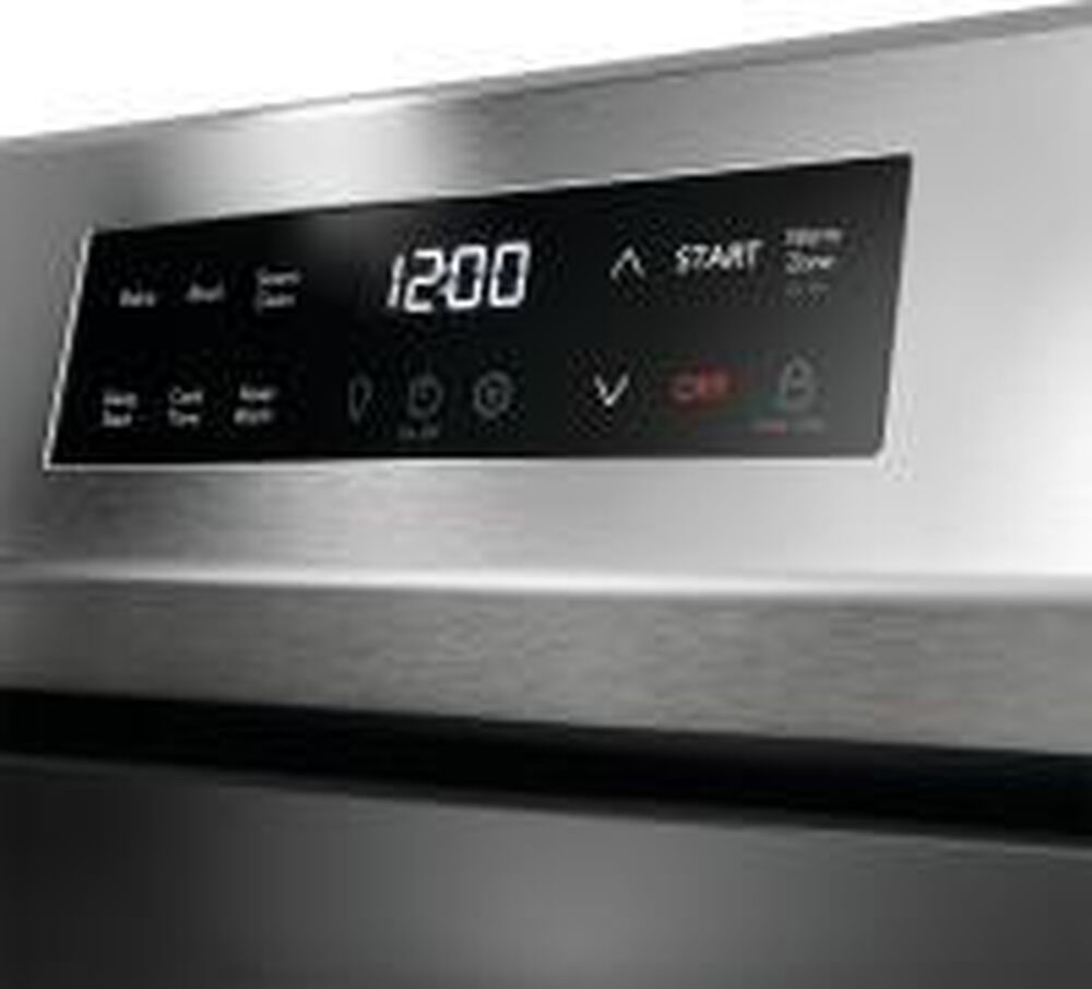 Frigidaire 5.3 Cu. Ft. Electric Range with Steam Clean in Stainless Steel, , large