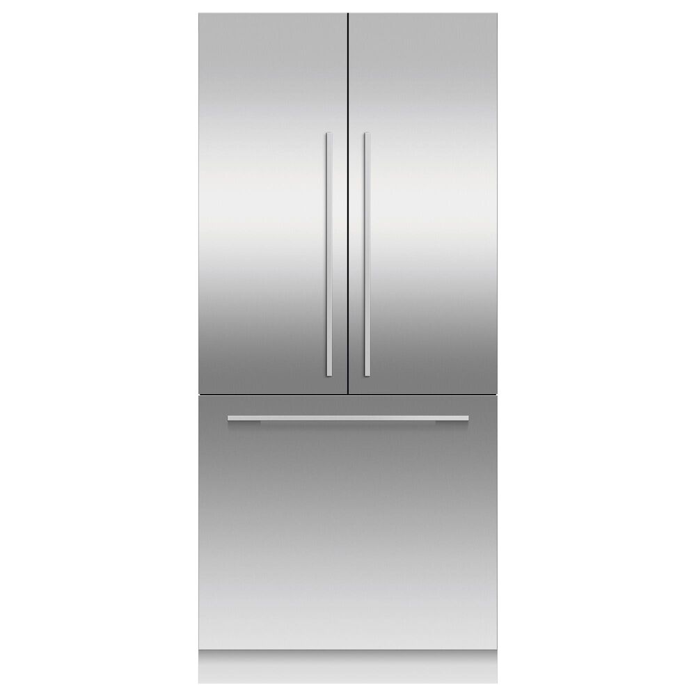 Fisher and Paykel 36" Integrated French Door Panel with 80" High in Stainless Steel, , large