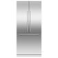 Fisher and Paykel 36" Integrated French Door Panel with 80" High in Stainless Steel, , large