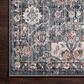 Loloi II Cassandra 2"6" x 4" Charcoal and Rust Area Rug, , large
