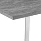Blue River Fenton/Pacific 5-Piece Dining Set in Brushed Stainless Steel, , large