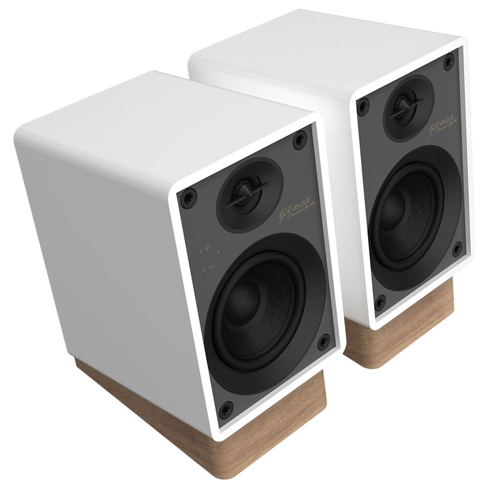 Klipsch Flexus 3&quot; Powered Monitors Bookshelf Speakers Pair in White, , large