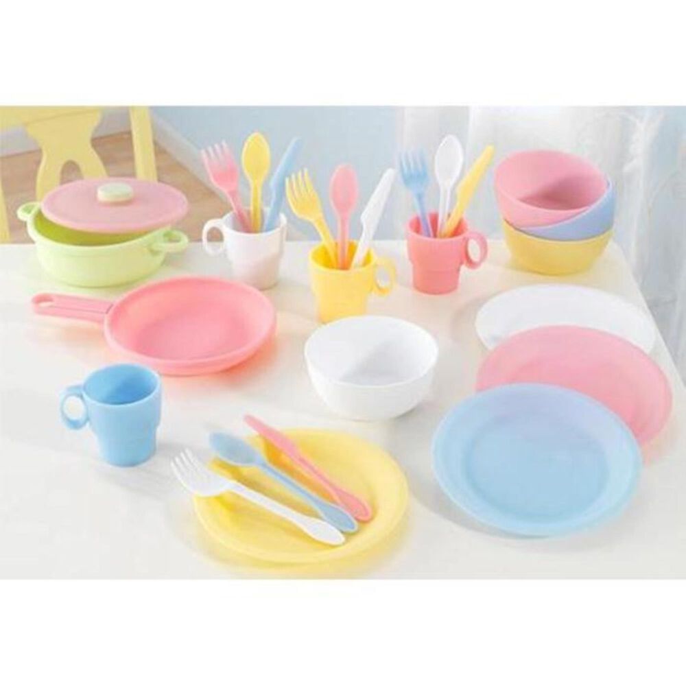 Kidkraft 27 Piece Cookware Playset - Pastel, , large