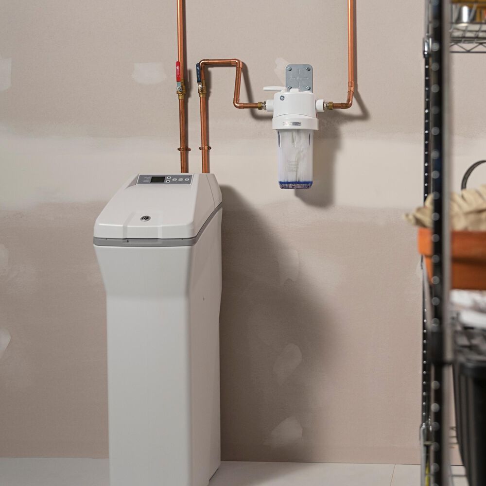GE Appliances 40,000 Grain Water Softener in White, , large
