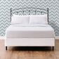 4-Piece Queen Solid Embroidered Sheet Set in Silver, , large