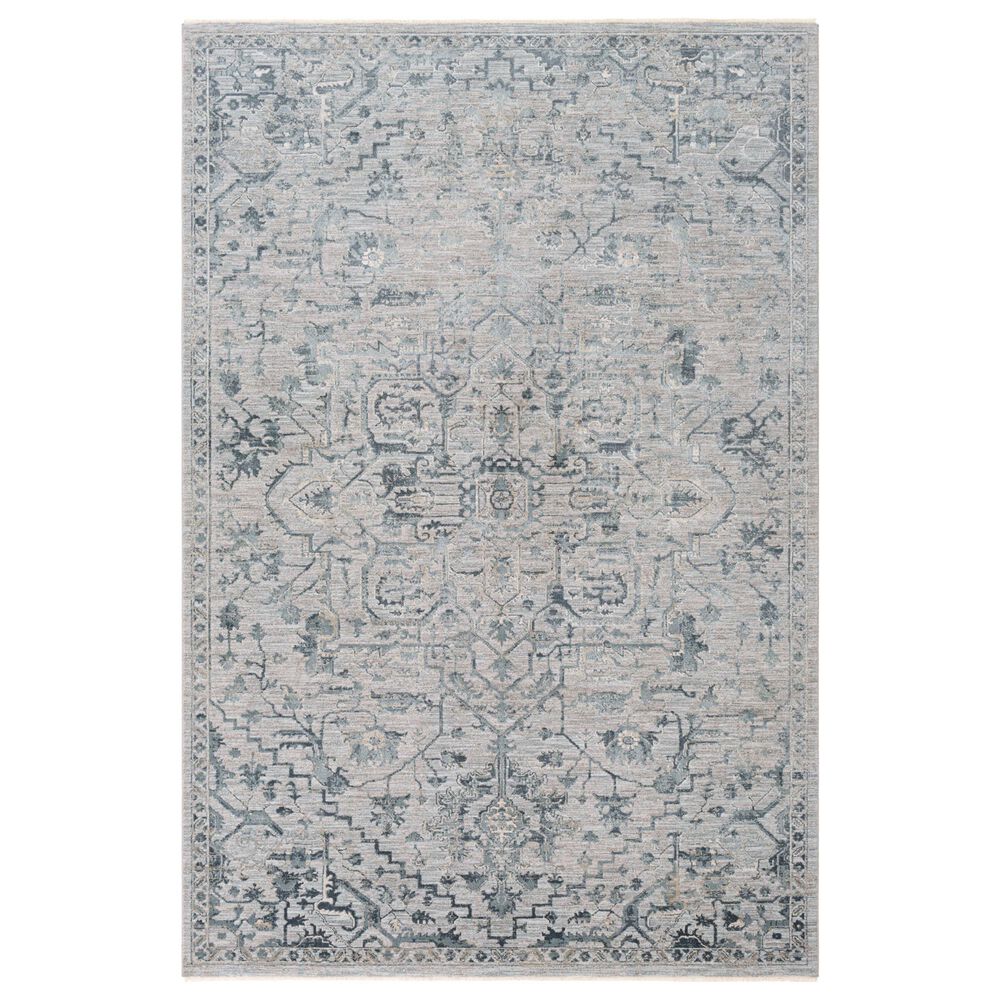 Surya Brunswick 2" x 3" Sage, Beige, Blue and Khaki Area Rug, , large
