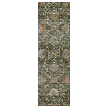 Dalyn Rug Company Silk Road Basil, Green, Beige, Copper, Gold and Gray 2"3" x 7"6" Runner, , large