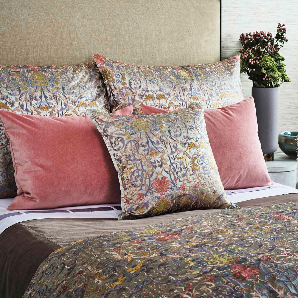 Ann Gish Venezia Queen Duvet in Sage, , large