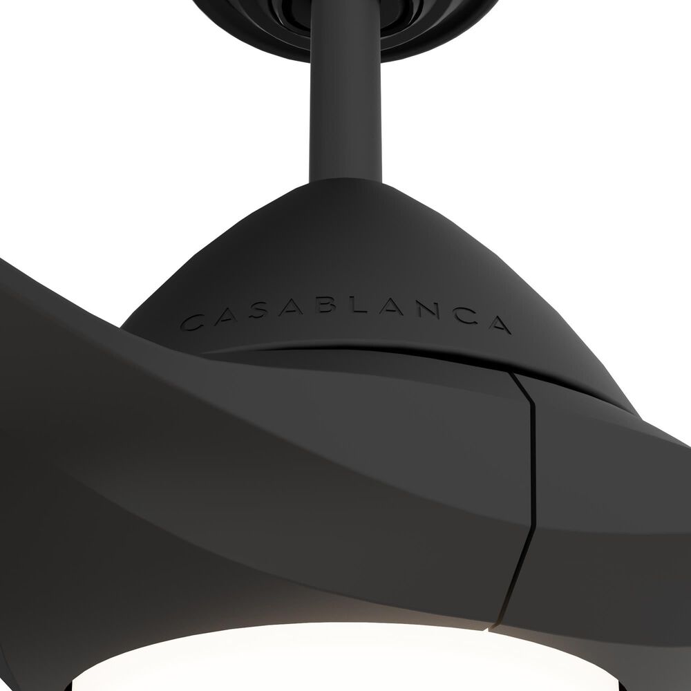 Hunter Surea 56&quot; Outdoor Ceiling Fan in Matte Black, , large