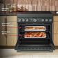 KitchenAid 5.1 Cu. Ft. Freestanding Commercial-Style Induction Range with Air Fry in Juniper, , large