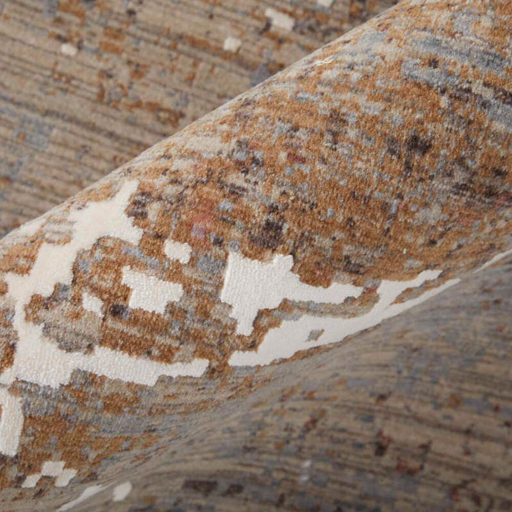 Feizy Pryor Ivory and Multicolor 2' x 3' Area Rug, , large