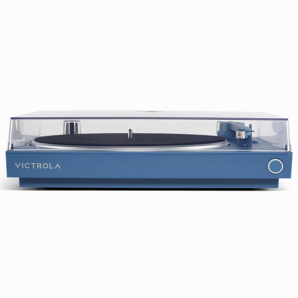 Victrola 2-Speed Automatic Turntable with Bluetooth in Blue, , large