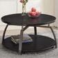 Pacific Landing Round Coffee Table in Dark Grey and Black Nickel, , large