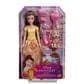 Disney Princess Belle Fashion Doll with Dog Figure in Yellow, , large