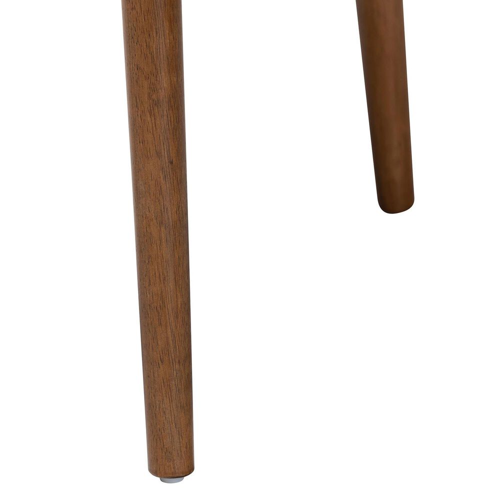 Baxton Studio Wyatt Side Chair with Grey Cushion in Walnut Brown (Set of 2), , large