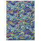 Dalyn Rug Company Seabreeze Abstract 2"3" x 7"6" Indigo Runner, , large