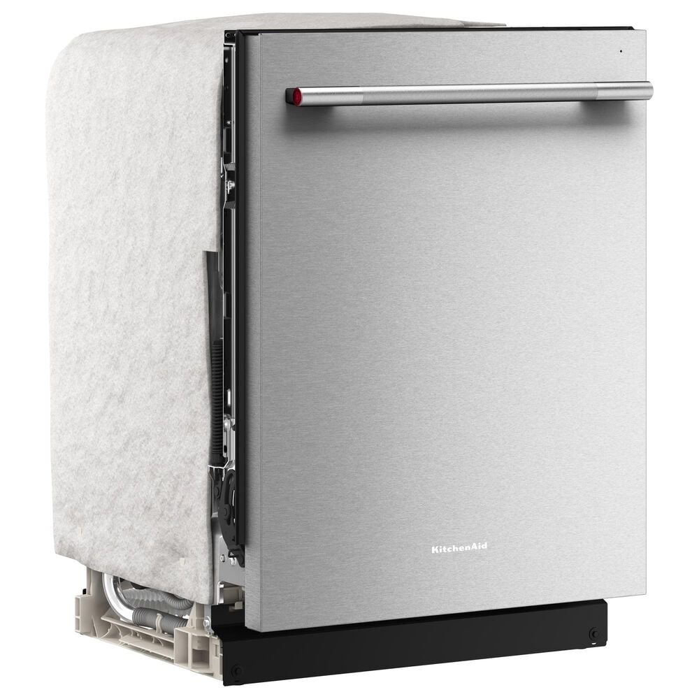 KitchenAid 24&quot; Max Jets Third Rack Dishwasher with Top Control ProDry System in PrintShield Stainless, , large