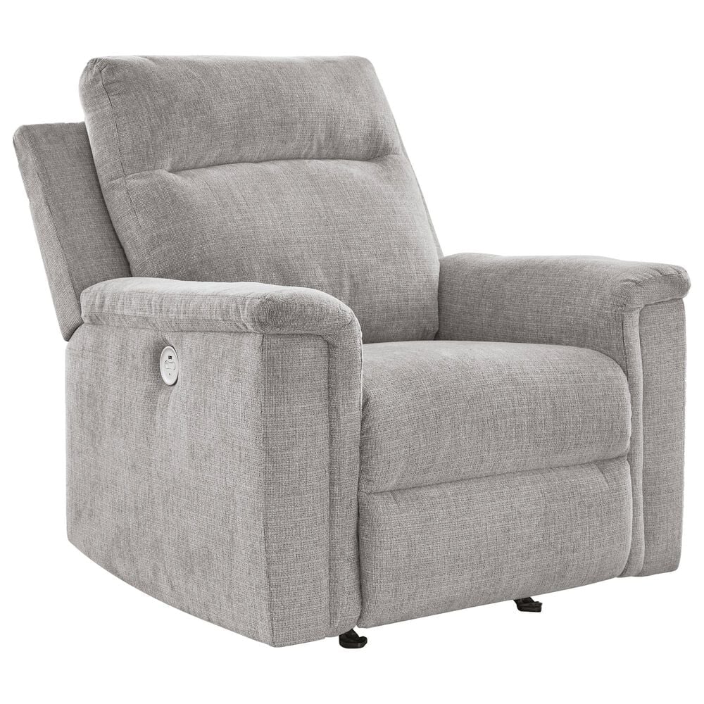 Ashley Barnsana Power Recliner in Ash, , large