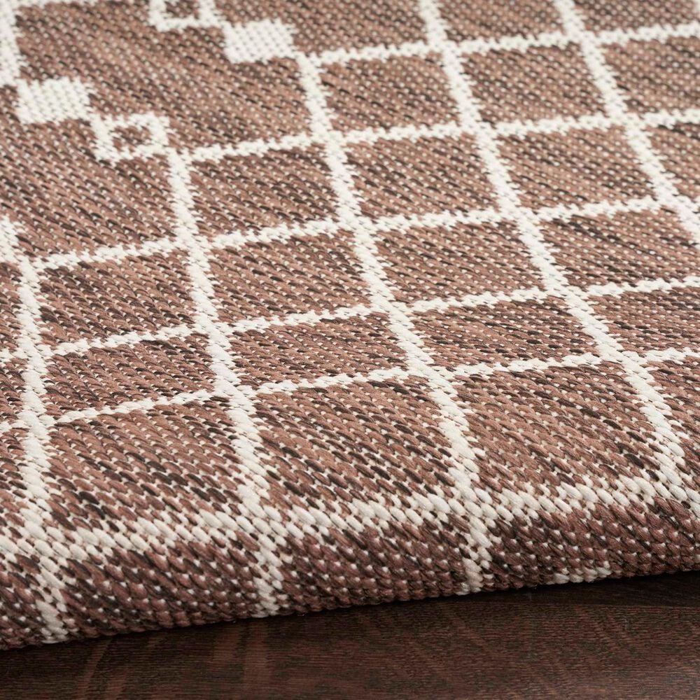 Nourison Positano Southwestern Natural 5&#39; x 7&#39; Indoor/Outdoor Area Rug, , large