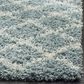 Safavieh Dallas Shag SGD258C-4 4" x 6" Seafoam/Ivory Area Rug, , large